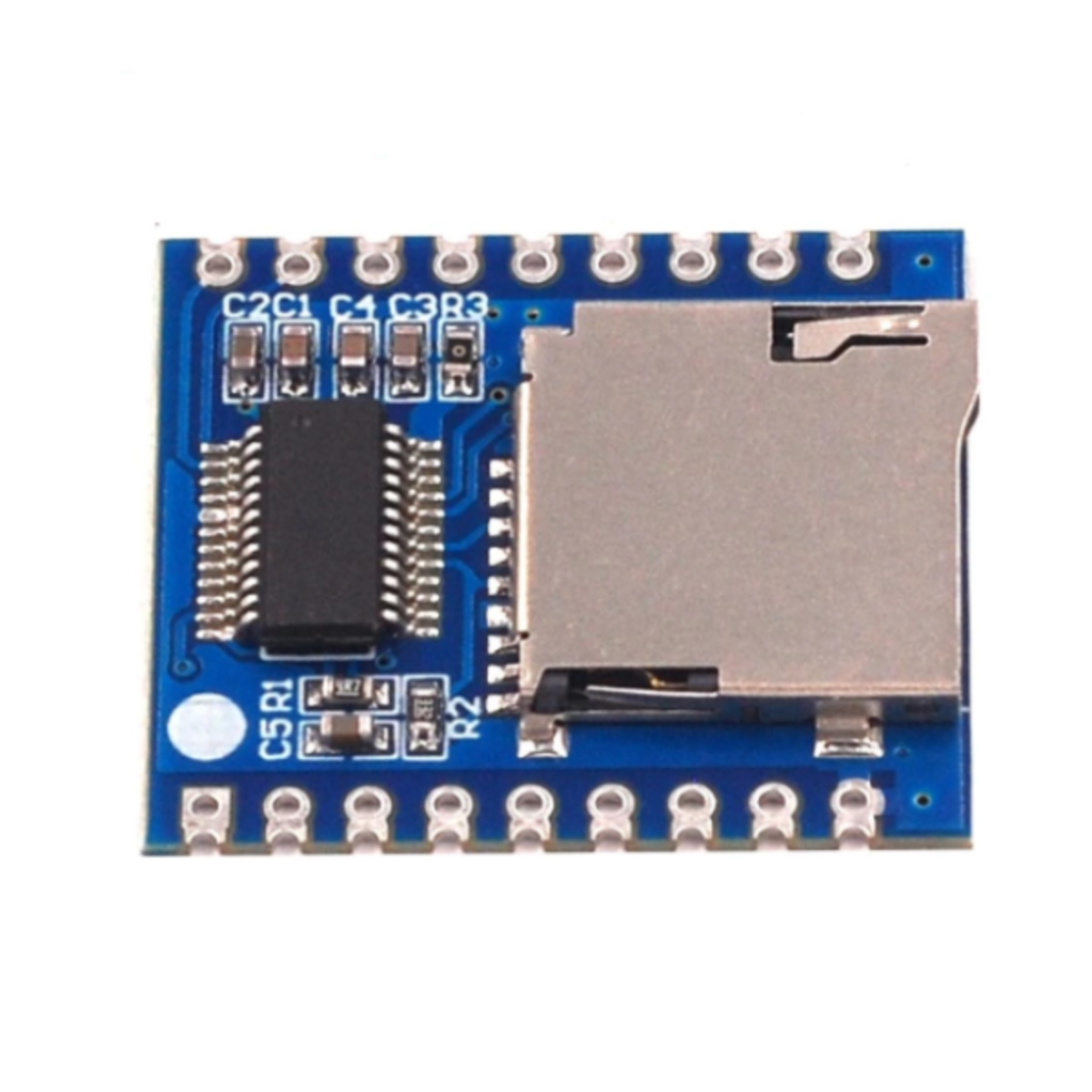 XY-V17B MP3 Player Module (UART Control, SD TF Card) image 1