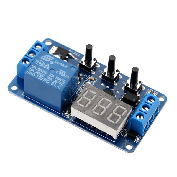 12V Relay Module With Automatic Delay Timer image 1