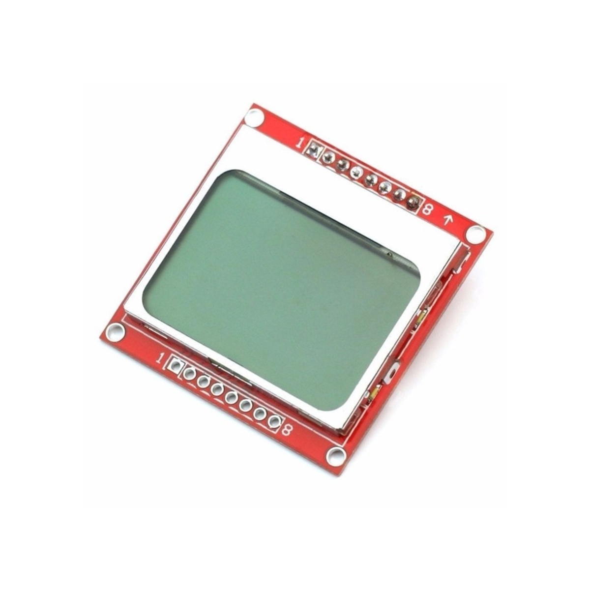 Nokia 5110 LCD Display Module Red 84 x 48 Pixel (SPI Graphical LCD) image 1