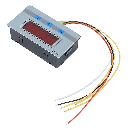 DC/AC 7-27V Mini LCD Digital Counter Module Electronic Totalizer 1~999999 Times image 2
