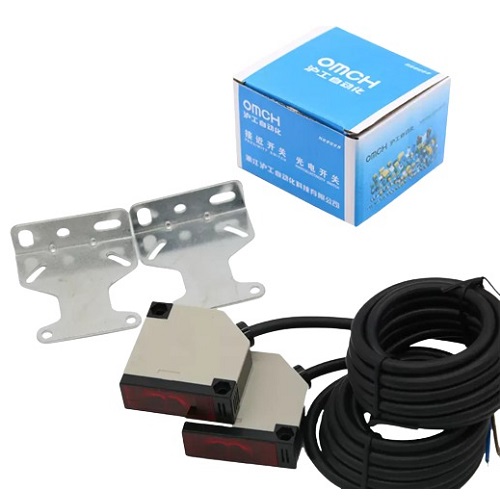 Switch Infrared Beam Photoelectric Sensor Photocell E3JK-5DM1 DC12-24V Detecting Distance 5M image 1