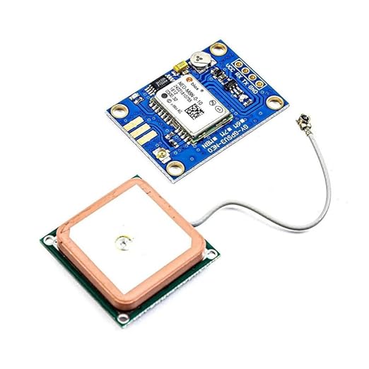 NEO-M8N GPS Module With Ceramic Active Antenna + ESP32-S Wi-Fi 802.11 b/g/n & Bluetooth 4.2 LE Module image 1