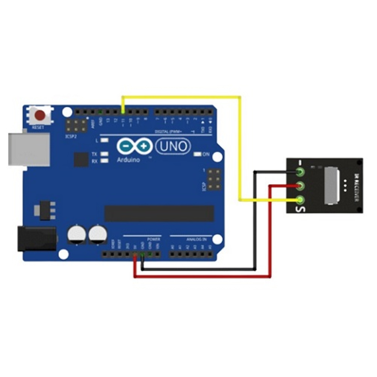 TSOP1838 Infrared Receiver Sensor Module 3.3V-5V (37.9kHz IR Receiver) image 4
