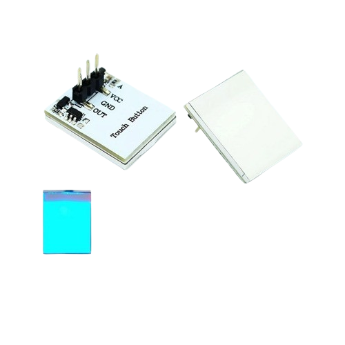 HTTM Capacitive Touch Switch Touch Button Sensor Module Blue (3.3V Output) image 1