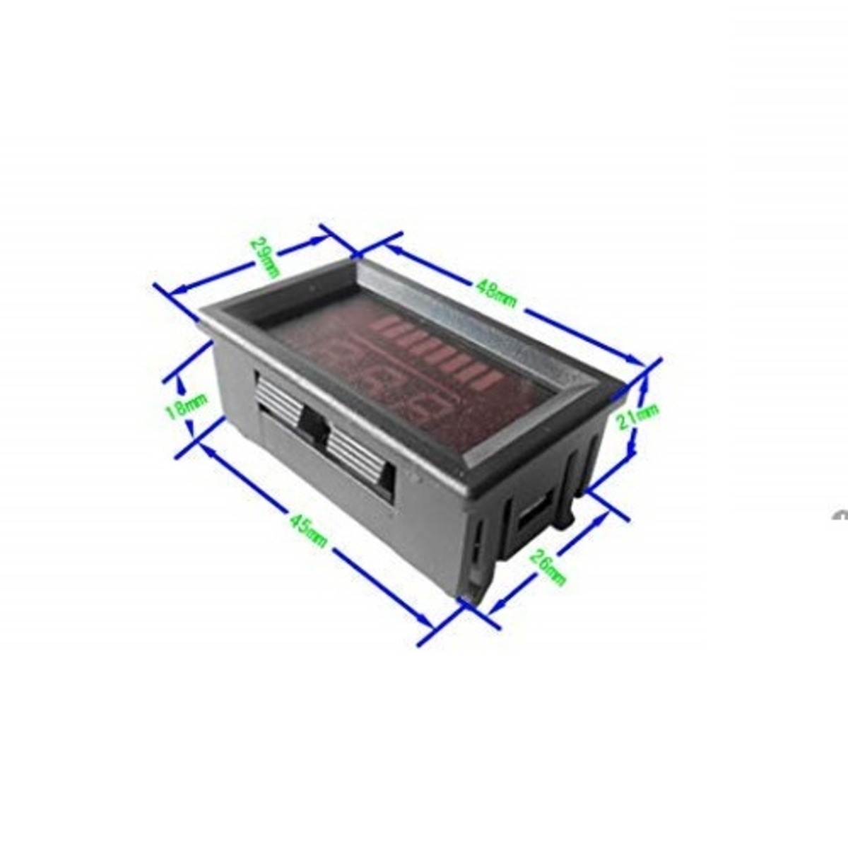 12V-60V DC Lead-Acid Digital Battery Capacity Indicator Charge Tester Voltmeter (Battery Level Meter) image 4