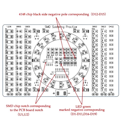 SMD Soldering Practice Kit DIY image 8