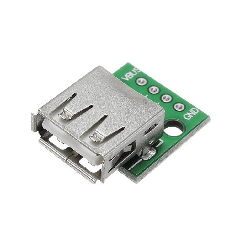 USB Type A Female to DIP Adapter Board (2.54mm USB Breakout Board) image 4
