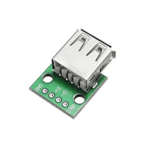 USB Type A Female to DIP Adapter Board (2.54mm USB Breakout Board) image 3