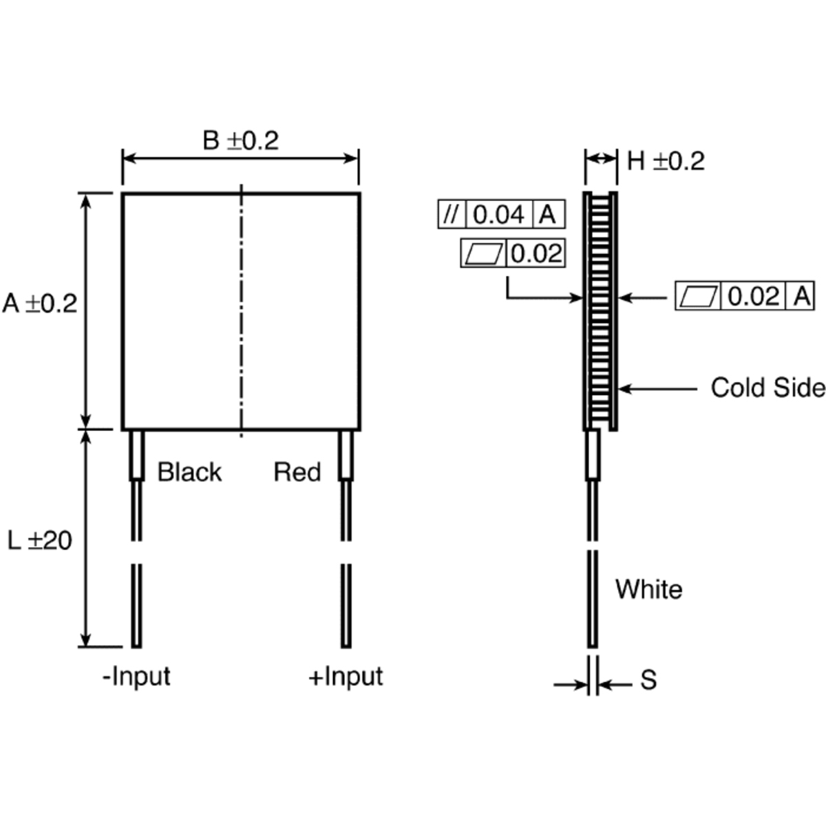 17.9W Thermoelectric Peltier Module 30x15mm (TEC Cooler, Thermoelectric Cooling Module) image 2