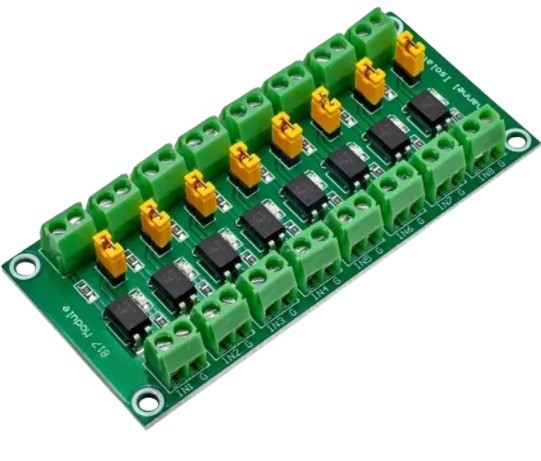 PC817 8 Channel Optocoupler Isolation Module image 1