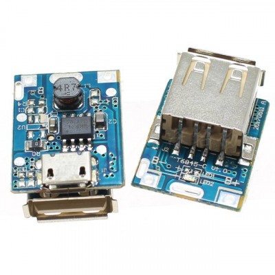5V Step Up Power Module Lithium Battery Charging Protection Board USB For DIY Charger 134N3P image 1