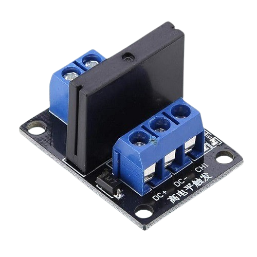 1 Channel 5V Low Level Solid State Relay Module With Fuse (SSR Switch Board) image 1