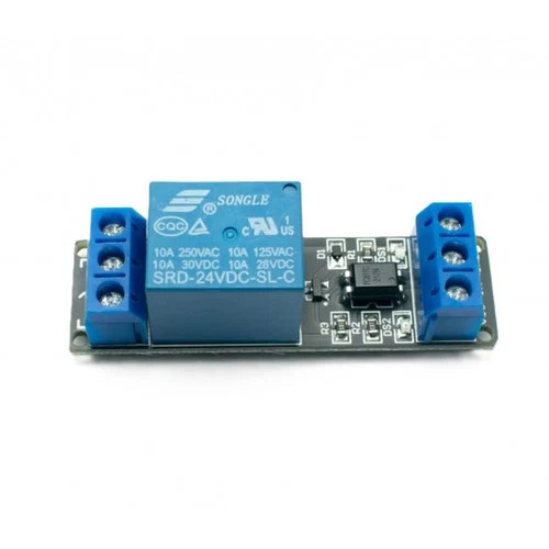 1 Channel 5V Low Level Trigger Relay Module With Screw Terminals (SPDT Relay Board) image 2