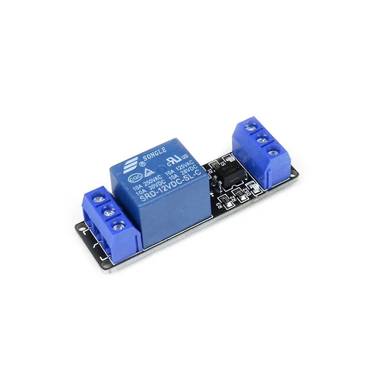 1 Channel 5V Low Level Trigger Relay Module With Screw Terminals (SPDT Relay Board) image 3