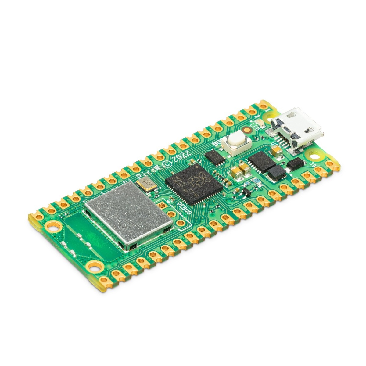 Raspberry Pi Pico W RP2040 Microcontroller Board (Wi-Fi Enabled Dual-Core Development Board) image 2