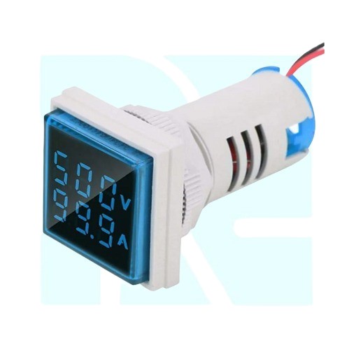 0-100A AC 20-500V Digital Voltmeter Ammeter image 1