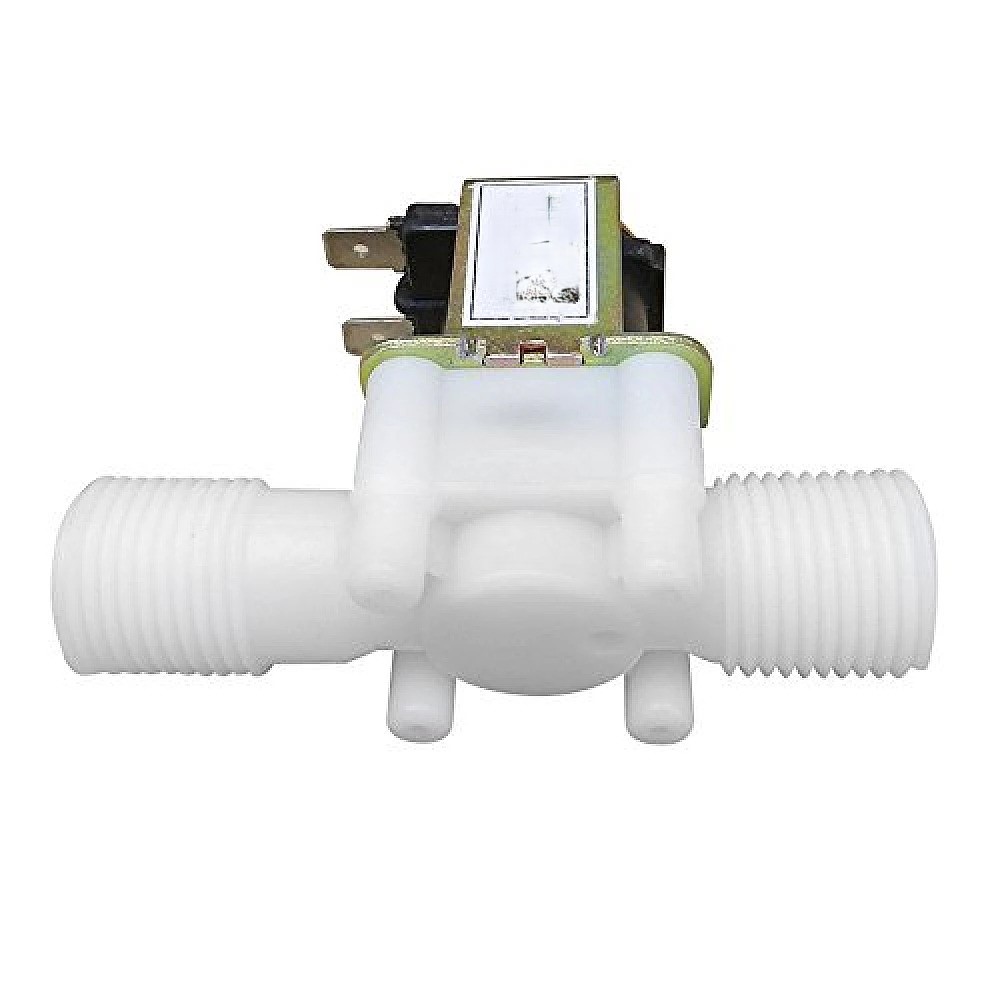 12V DC 1/2 Inch Normally Closed Electric Solenoid Valve for Water and Air Control (NC Water Air Valve) image 1
