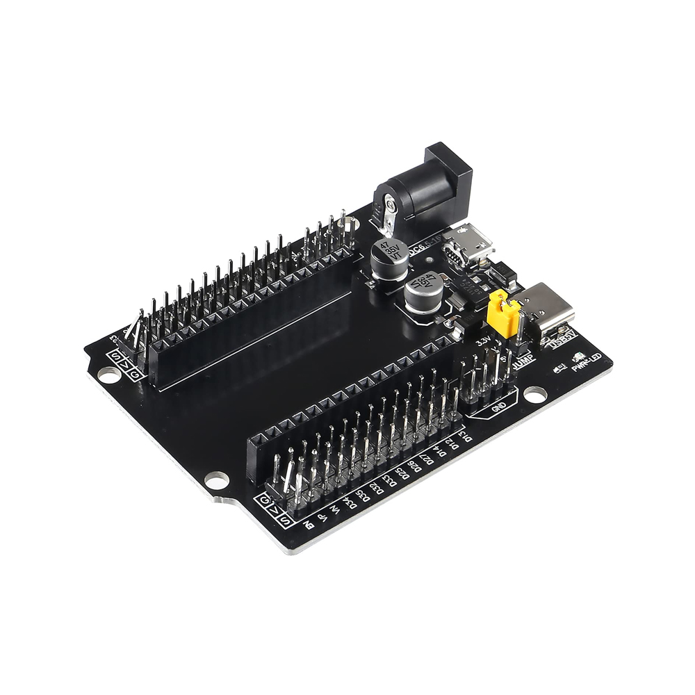 ESP32 30 Pin Expansion Board with Type-C USB and Micro USB Dual Interface (ESP32 Expansion Board) image 5
