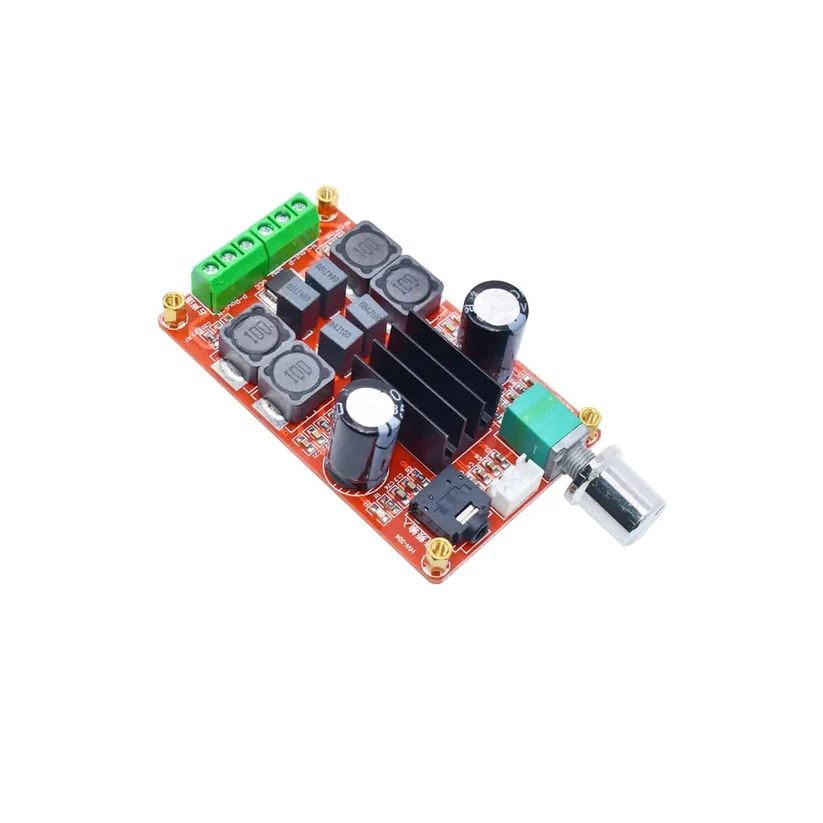 XH-M189 2 x 50W TPA3116D2 Class D Stereo Digital Amplifier Board image 1