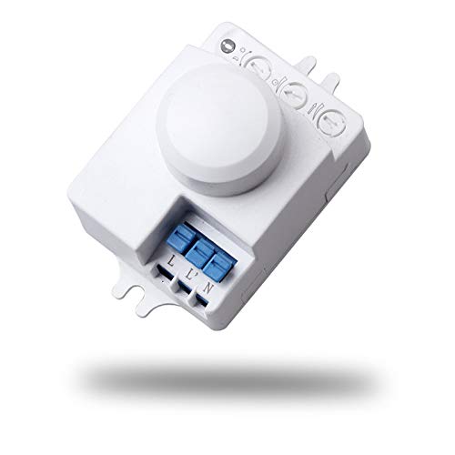 Microwave Radar Motion Sensor 220-240V AC 1200W (360 Degree Occupancy Detector) image 1