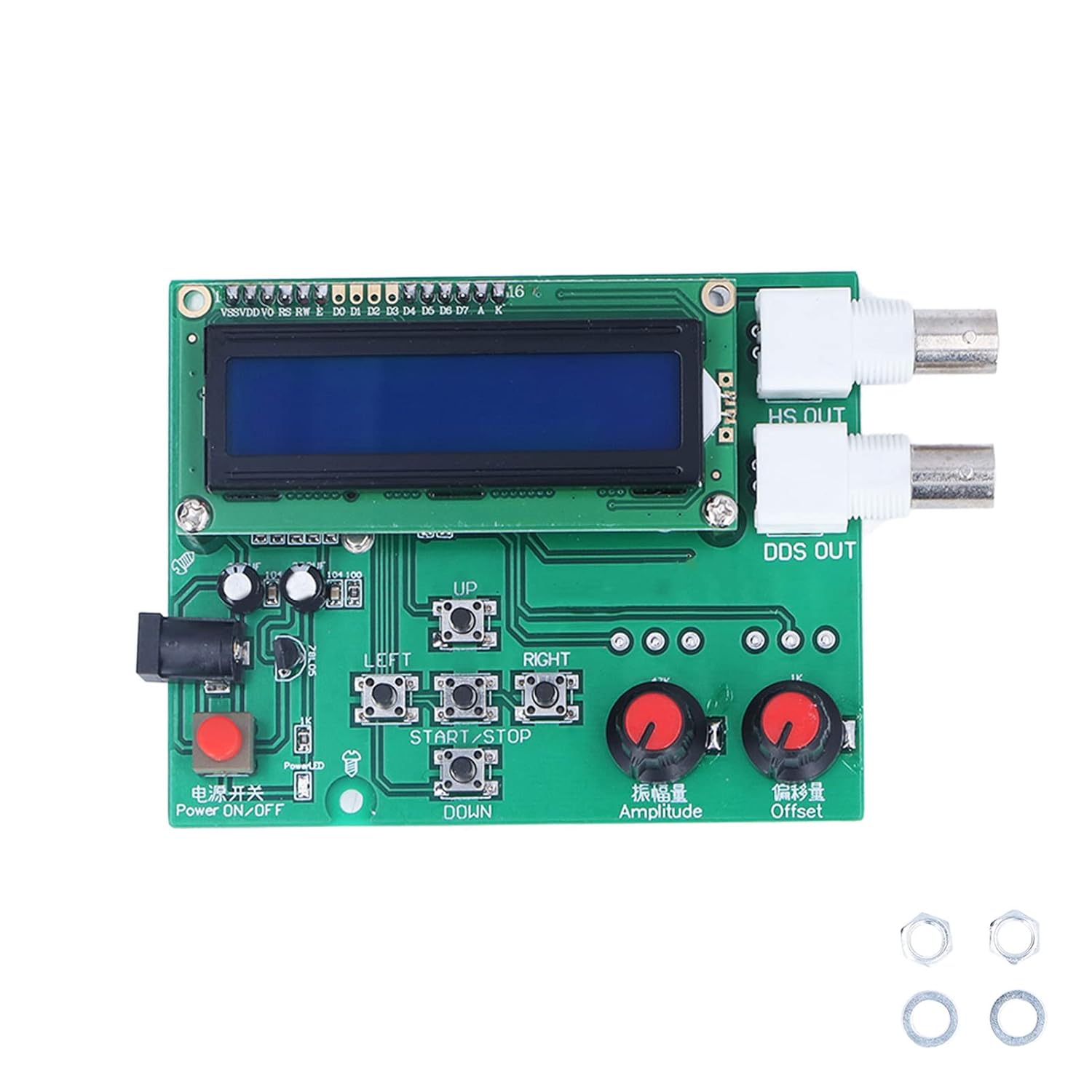DDS Signal Generator Trigonometric Wave Kit 1Hz-65534Hz (Function Signal Generator Module) image 1