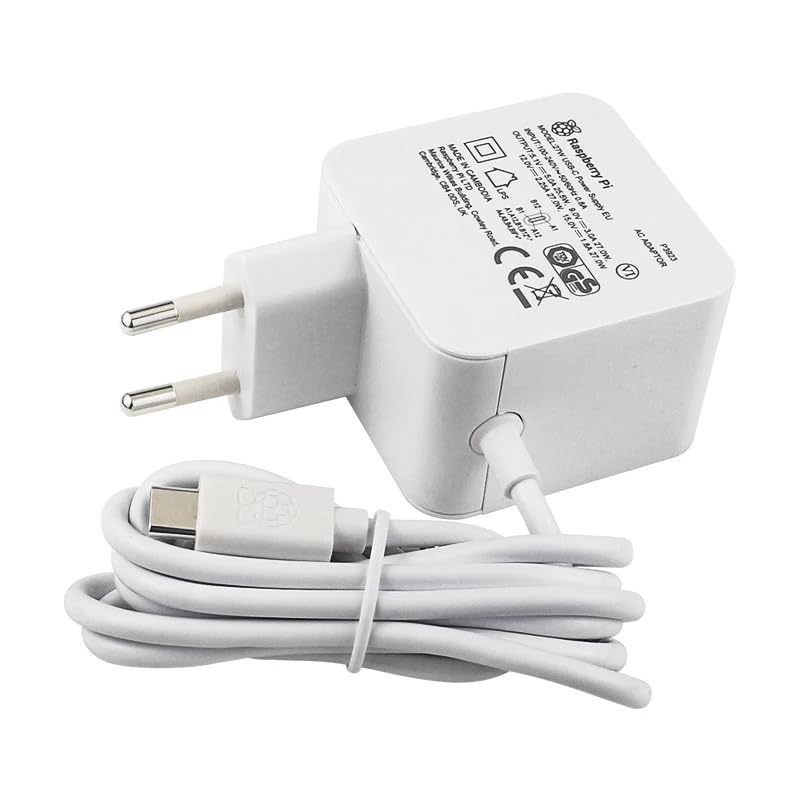 Raspberry Pi 5 Official Original 27W USB-C Power Adapter 5.1V 5A (Raspberry Pi 5 Power Supply) image 3