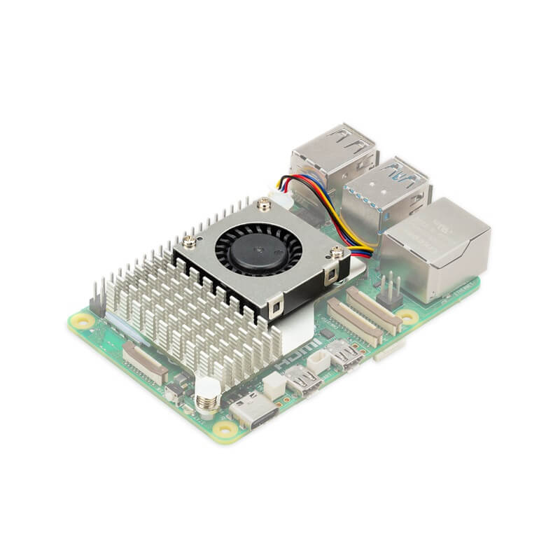 Official Raspberry Pi 5 Active Cooler (Raspberry Pi 5 Cooling Fan, Active Heatsink, PWM Cooling Solution) image 3