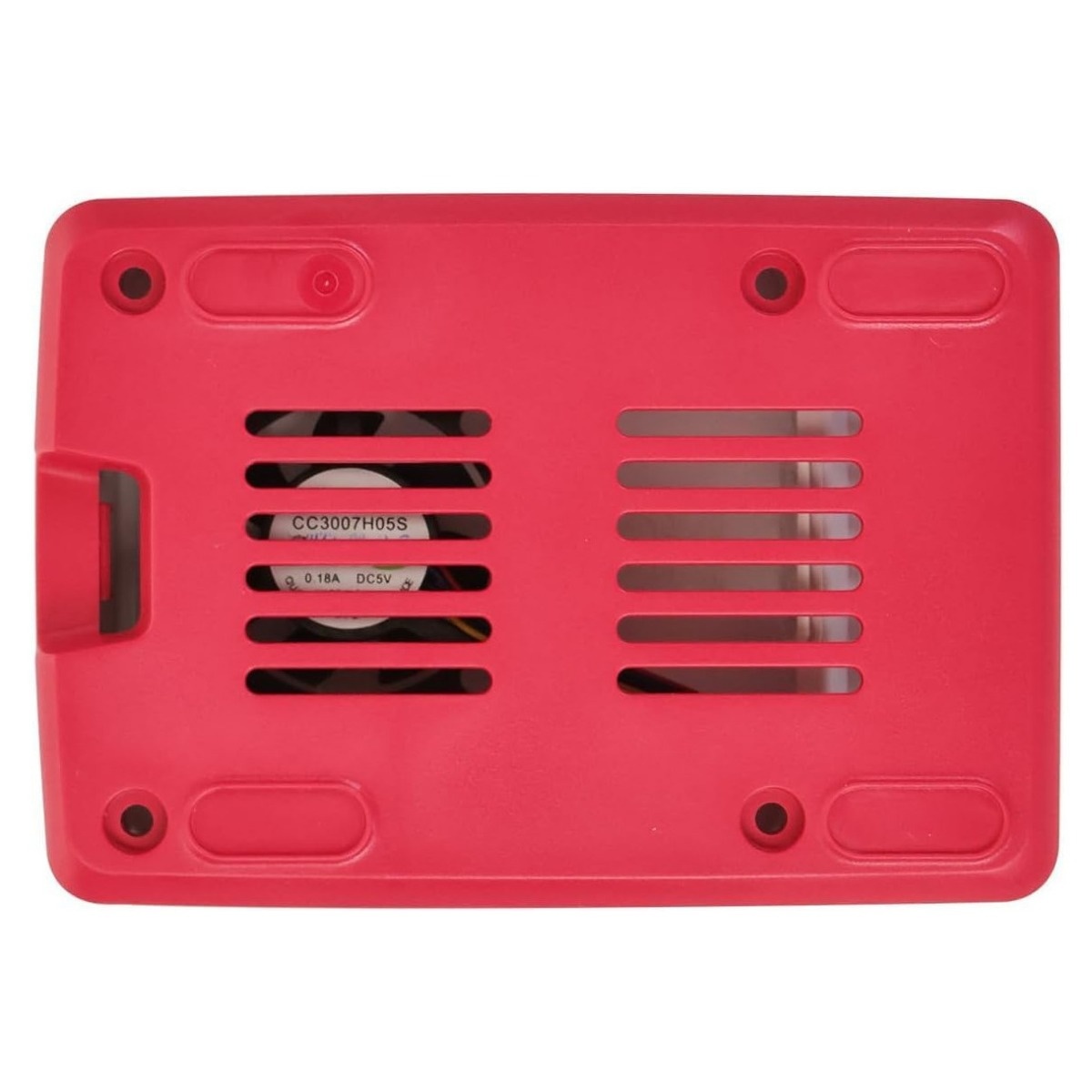 Official Raspberry Pi 5 Case with Active Cooling Fan (Red & White Protective Enclosure) image 3