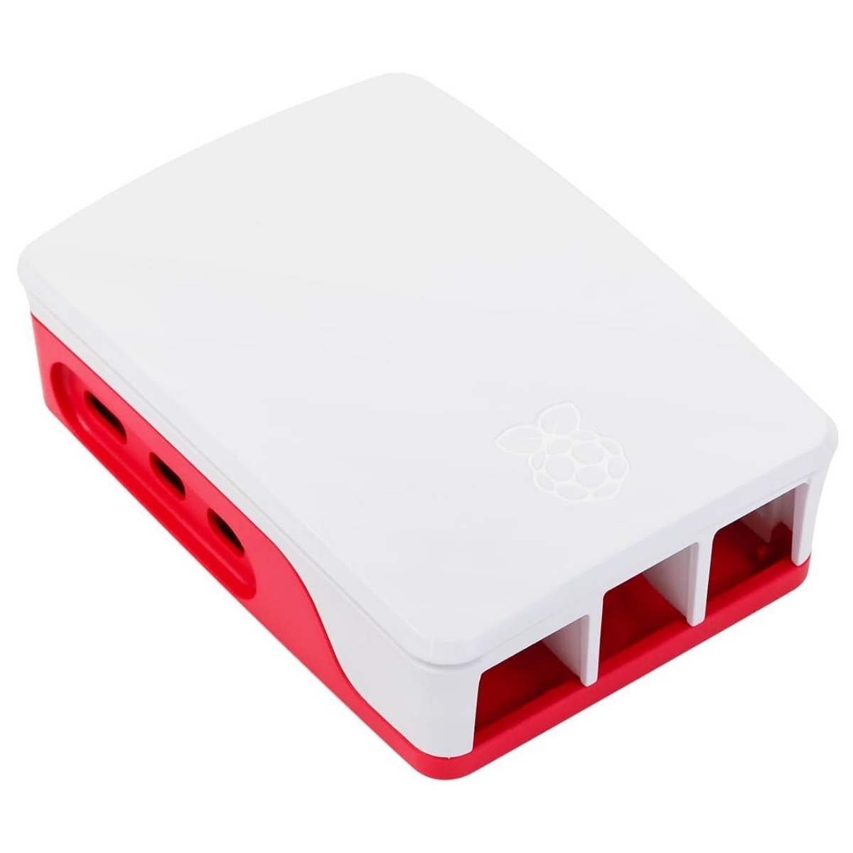 Official Raspberry Pi 5 Case with Active Cooling Fan (Red & White Protective Enclosure) image 4