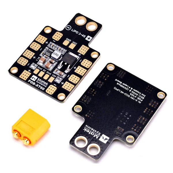 PDB-XT60 Power Distribution Board with 5V and 12V BEC (Drone Power Distribution Board) image 2