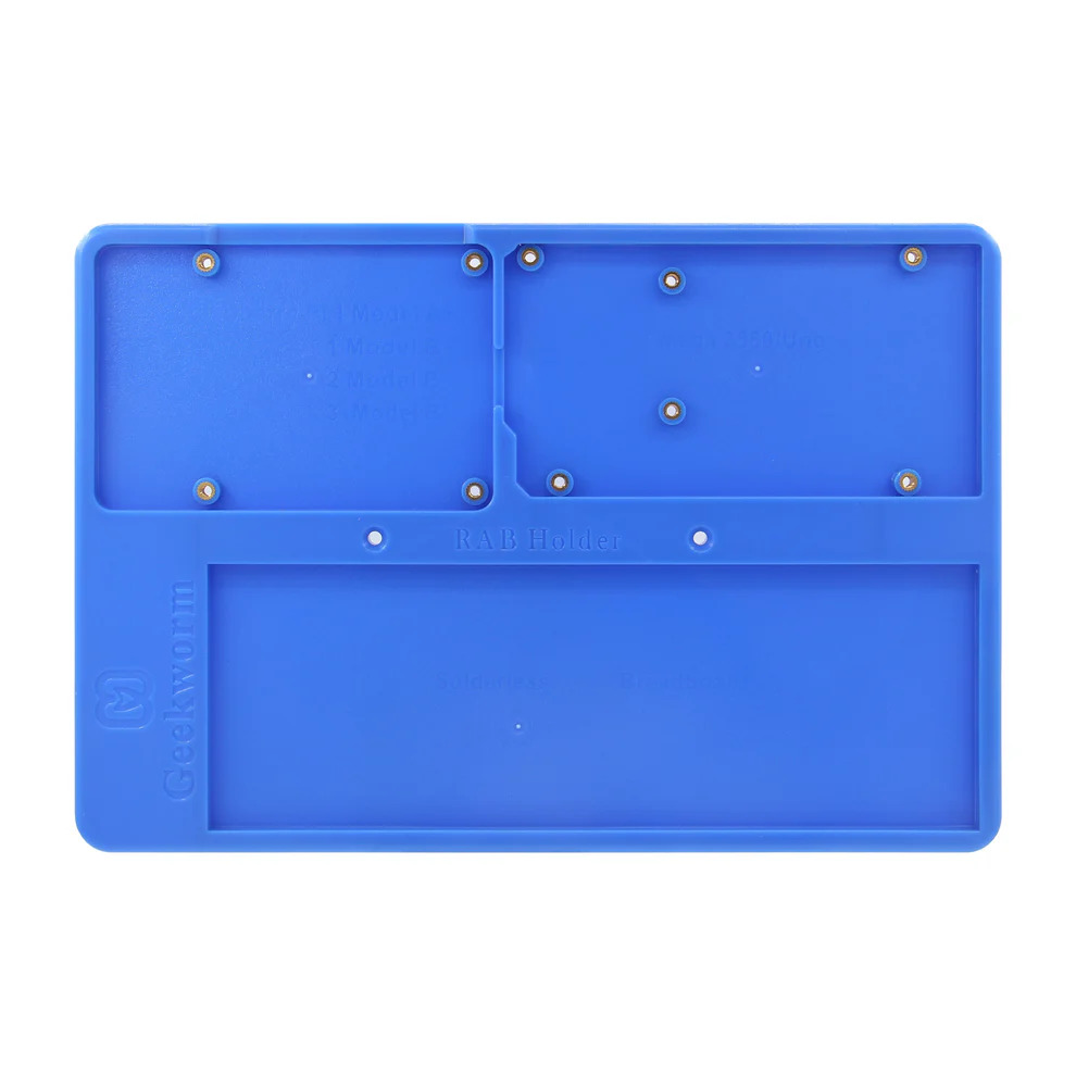 RAB Breadboard Platform for Raspberry Pi 5/4/3 and Arduino Uno R4/R3 Mega 2560 with 400/830 Point Breadboard image 1