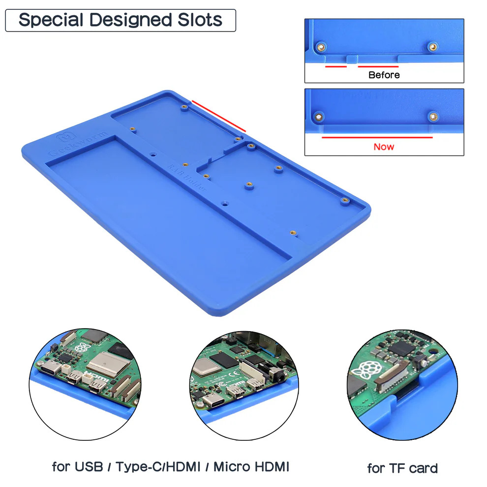 RAB Breadboard Platform for Raspberry Pi 5/4/3 and Arduino Uno R4/R3 Mega 2560 with 400/830 Point Breadboard image 4