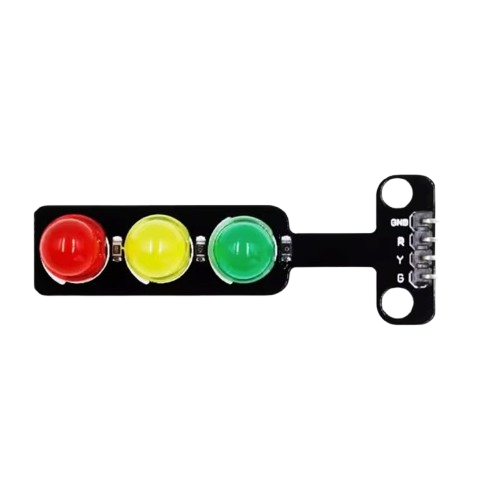 3-Color LED Traffic Signal Light Module Red Yellow Green image 2
