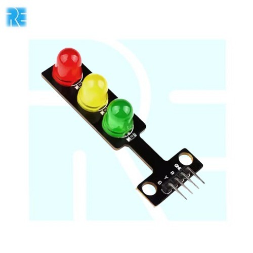 3-Color LED Traffic Signal Light Module image 1