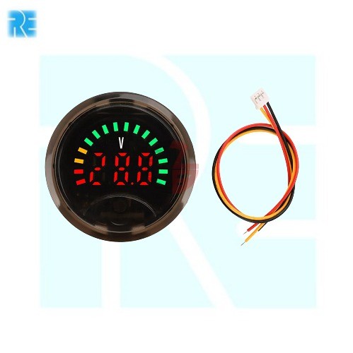 DC7-100V 3 Wire High Precision Digital Voltage Power Indicator Voltmeter Panel Meter image 1