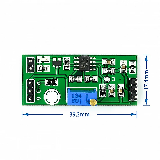 LM393 Voltage Comparator Module 4.5-28V (Adjustable Voltage Detection Sensor Module with LM393 Comparator IC) image 4