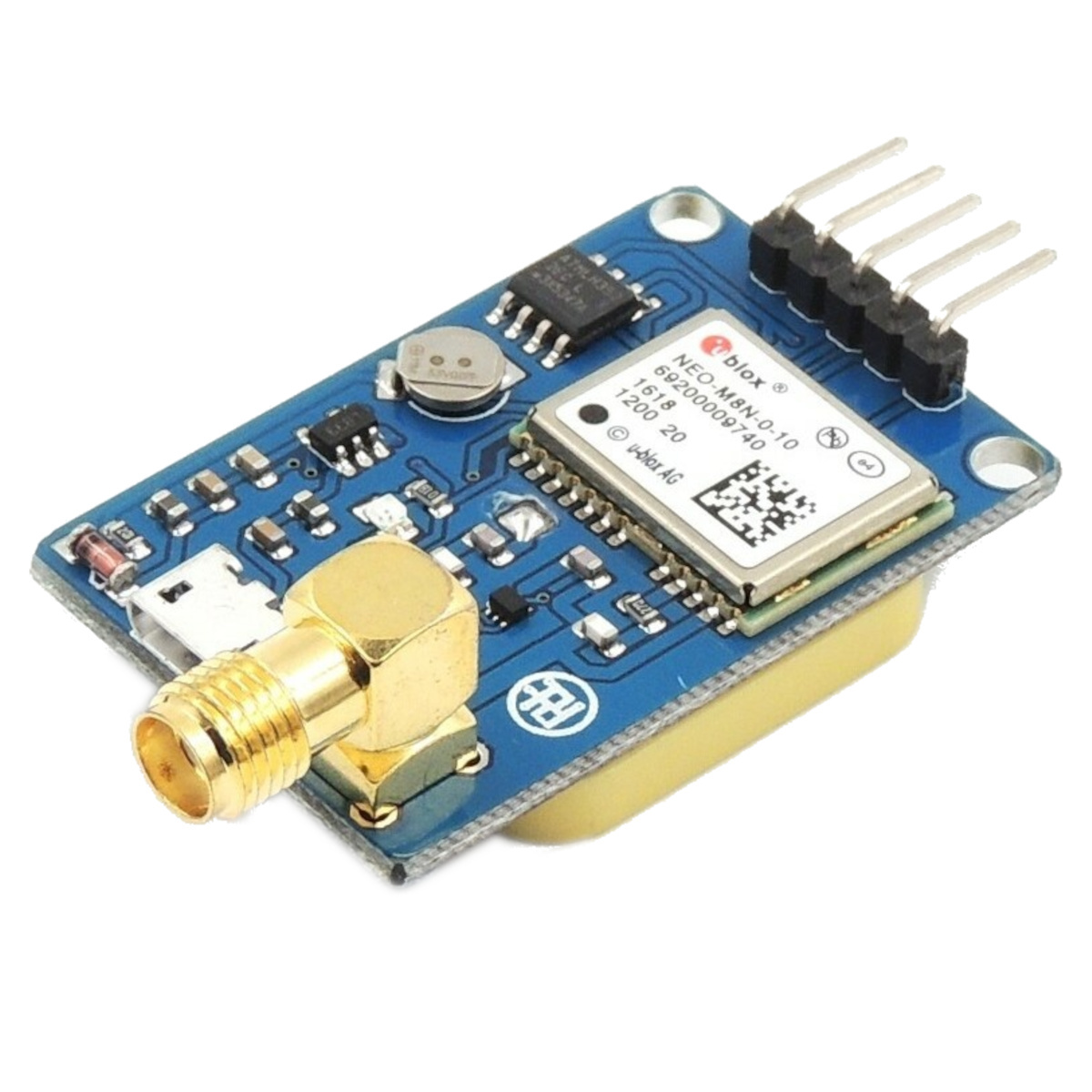 NEO-M8N GPS Module with Serial UART Interface (GNSS Positioning Module) image 1