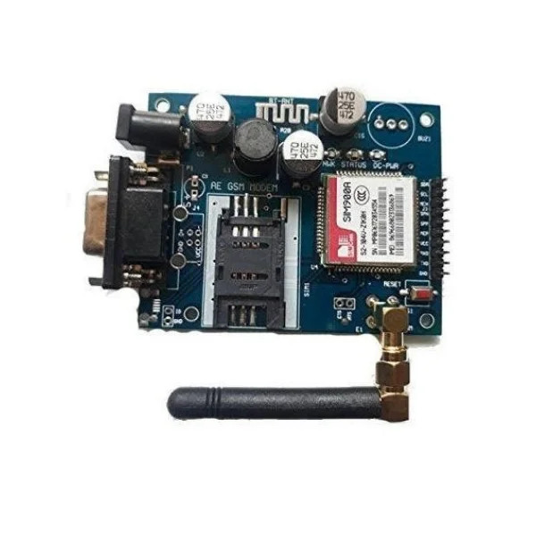 SIM900A GSM GPRS Module with RS232 Interface and SMA Antenna (Dual-Band GSM Modem Module) image 1