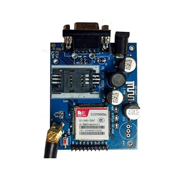 SIM900A GSM GPRS Module with RS232 Interface and SMA Antenna (Dual-Band GSM Modem Module) image 2