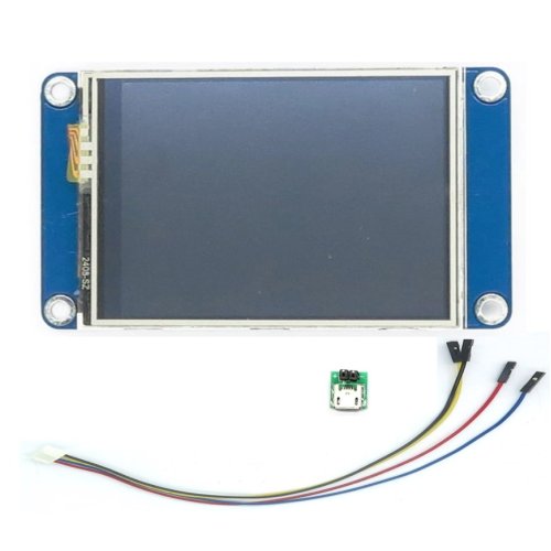 Nextion Enhanced NX3224T024 2.4 Inch TFT LCD Touch Display (320 x 240 Resistive HMI Display) image 1