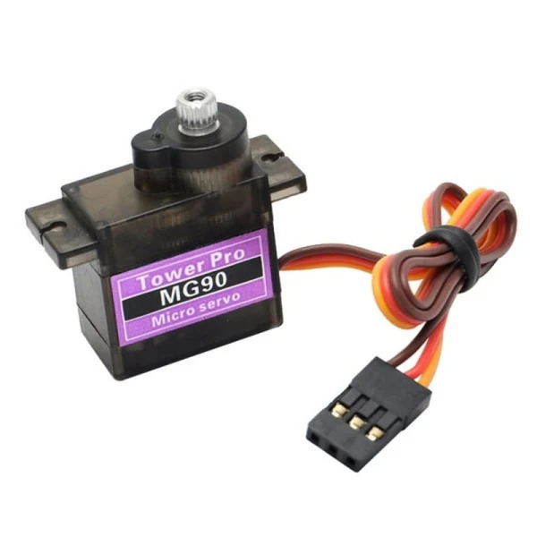 Tower Pro MG90S Metal Gear Micro Servo Motor 180 Degree (4.8V-6V) image 1