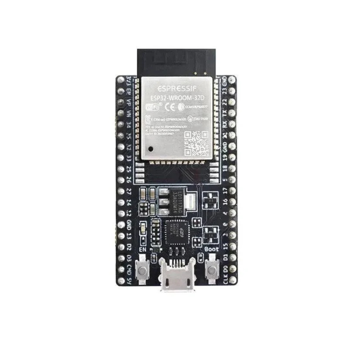 ESP32-WROOM-32D DevKitC Development Board with USB Type-C (WiFi Bluetooth ESP32 Board) image 2