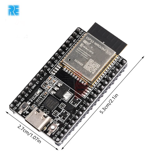  ESP32-WROOM -32D DevKitC Module WiFi Bluetooth 2.4GHz With Type C image 1