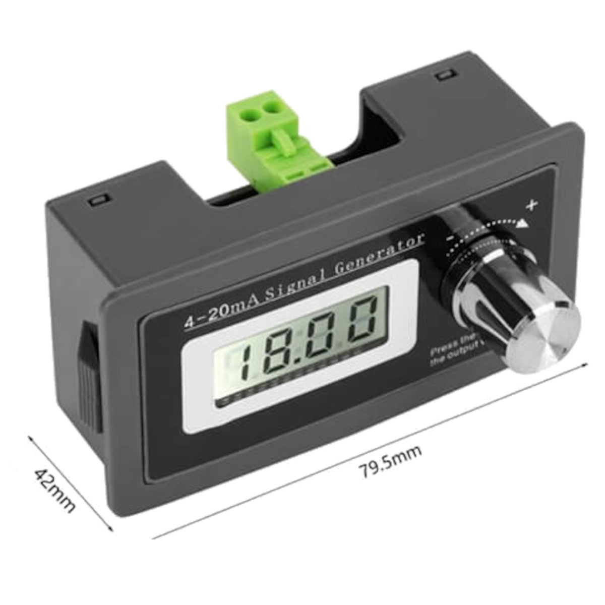 Programmable 4-20mA Current Signal Generator with LCD Display (Industrial Current Loop Calibrator) image 2