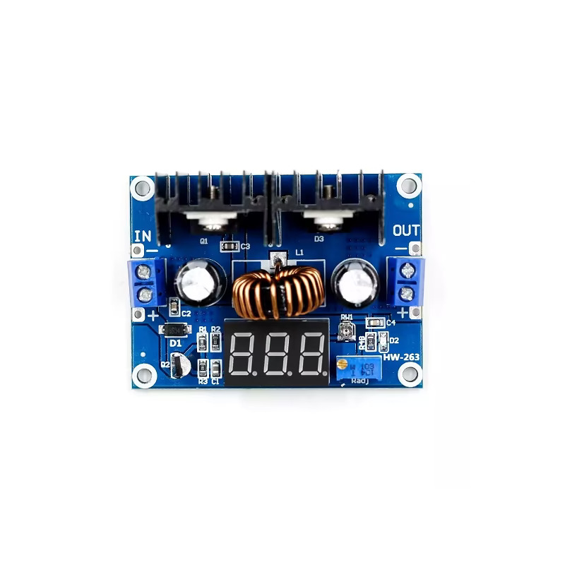 XH-M404 XL4016 DC 4V to 40V 8A Voltage Regulator Module with Display (Adjustable Buck Converter) image 2