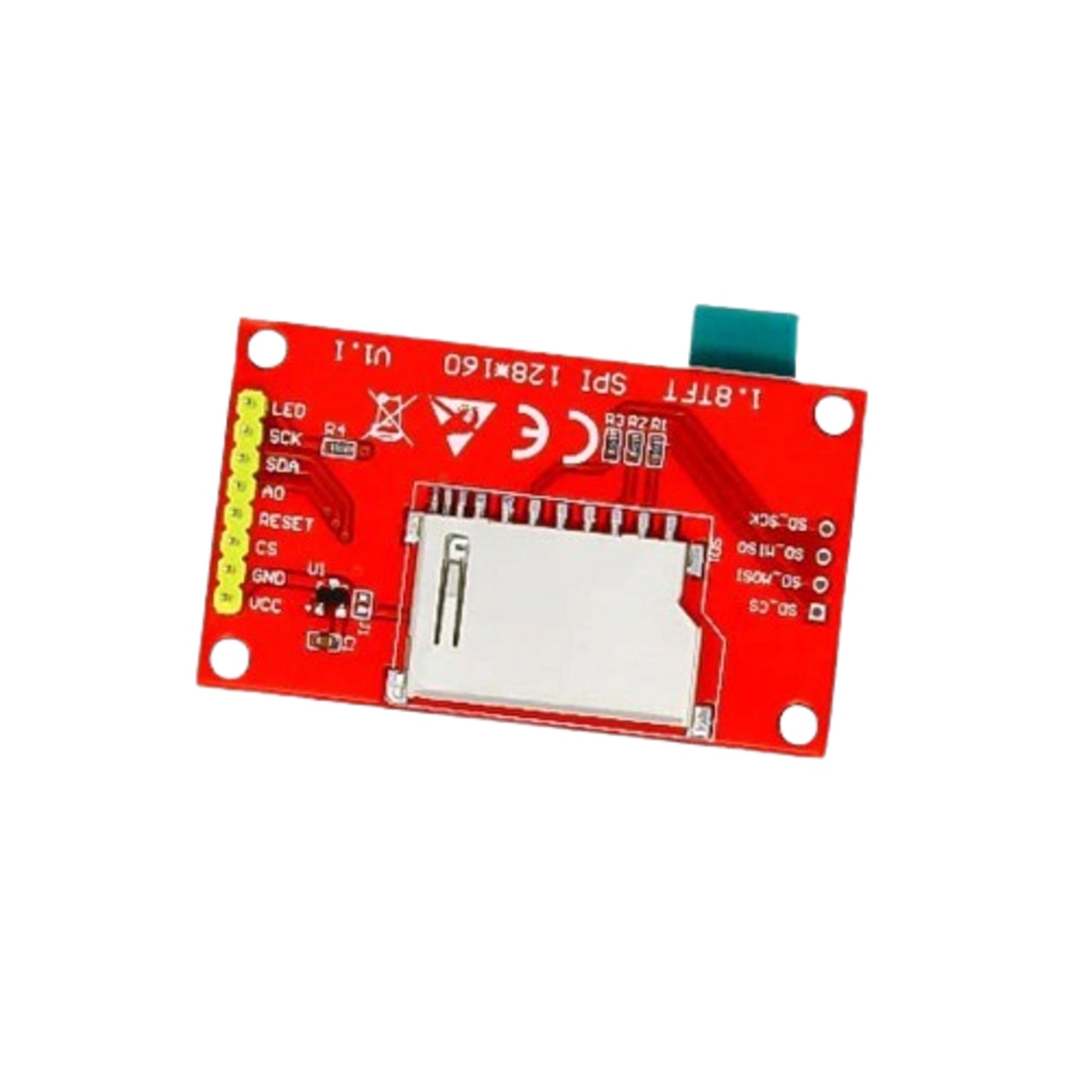 1.8 Inch TFT LCD Display Module 128x160 SPI 8 Pin (4 IO) image 4