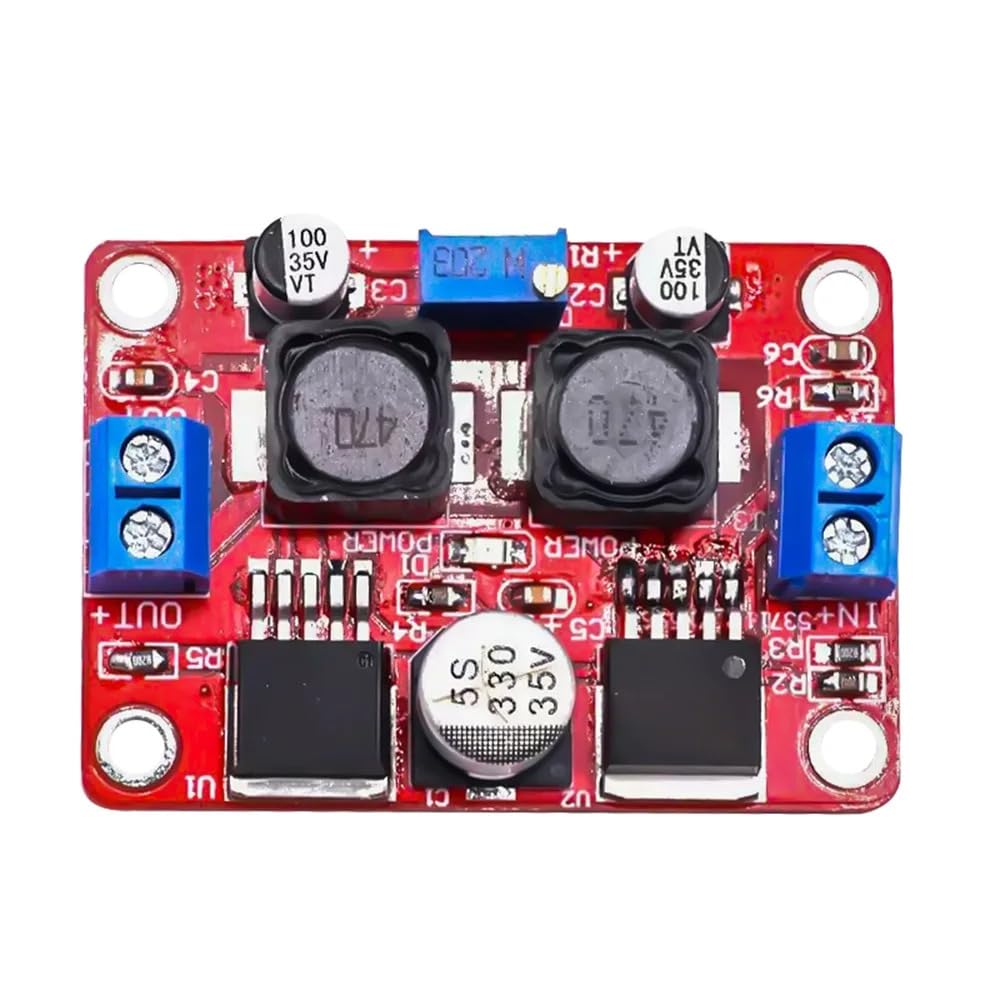 LM2577S LM2596S Automatic Buck Boost Power Module (DC-DC Step Up Step Down Converter Module) image 1