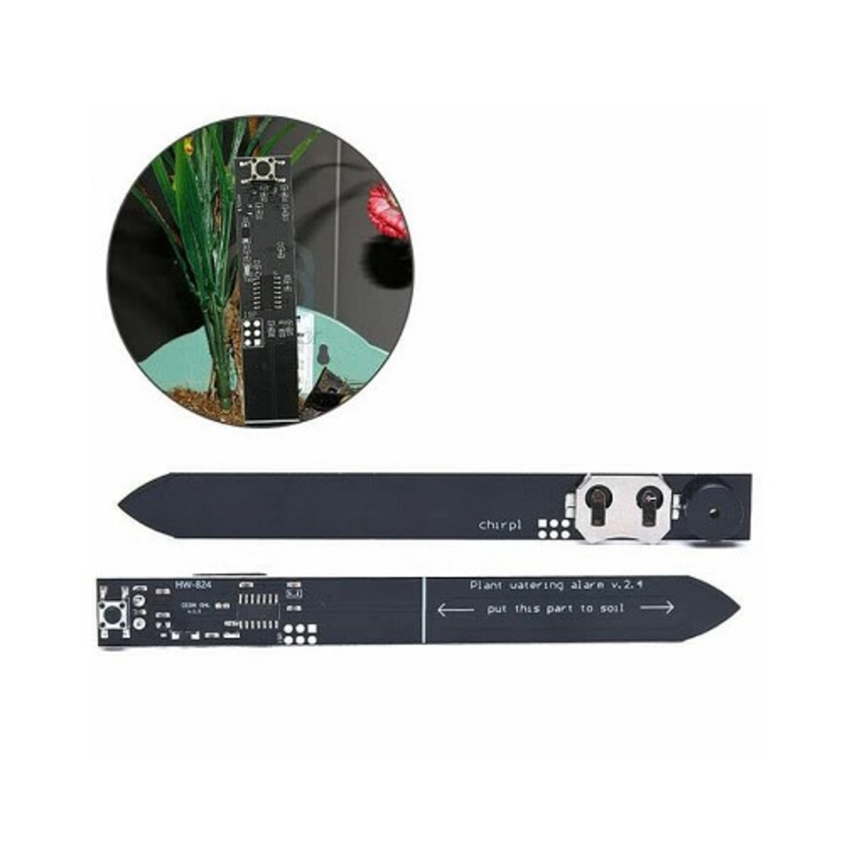 Plant Watering Alarm Alerter Humidity Moisture Sensor (Soil Moisture Watering Reminder) image 4