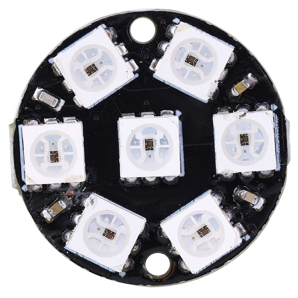CJMCU 7 Bit WS2812 5050 RGB LED Module (7 LED Addressable Full Color Light) image 2