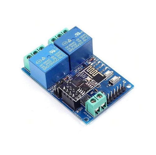 ESP8266 ESP 01 5V 2 Channels Wi Fi Relay Module Things Smart Home Remote Control Switch image 1